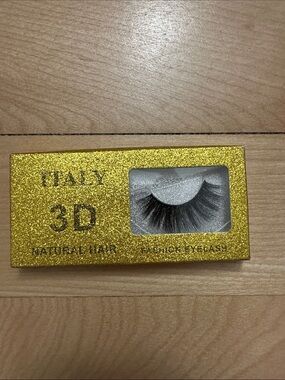 3D black strip eyelashes